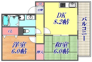 アムールたかはしの物件間取画像